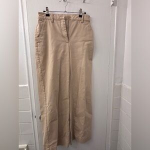 Abercrombie & Fitch Twill Wide Leg Pants